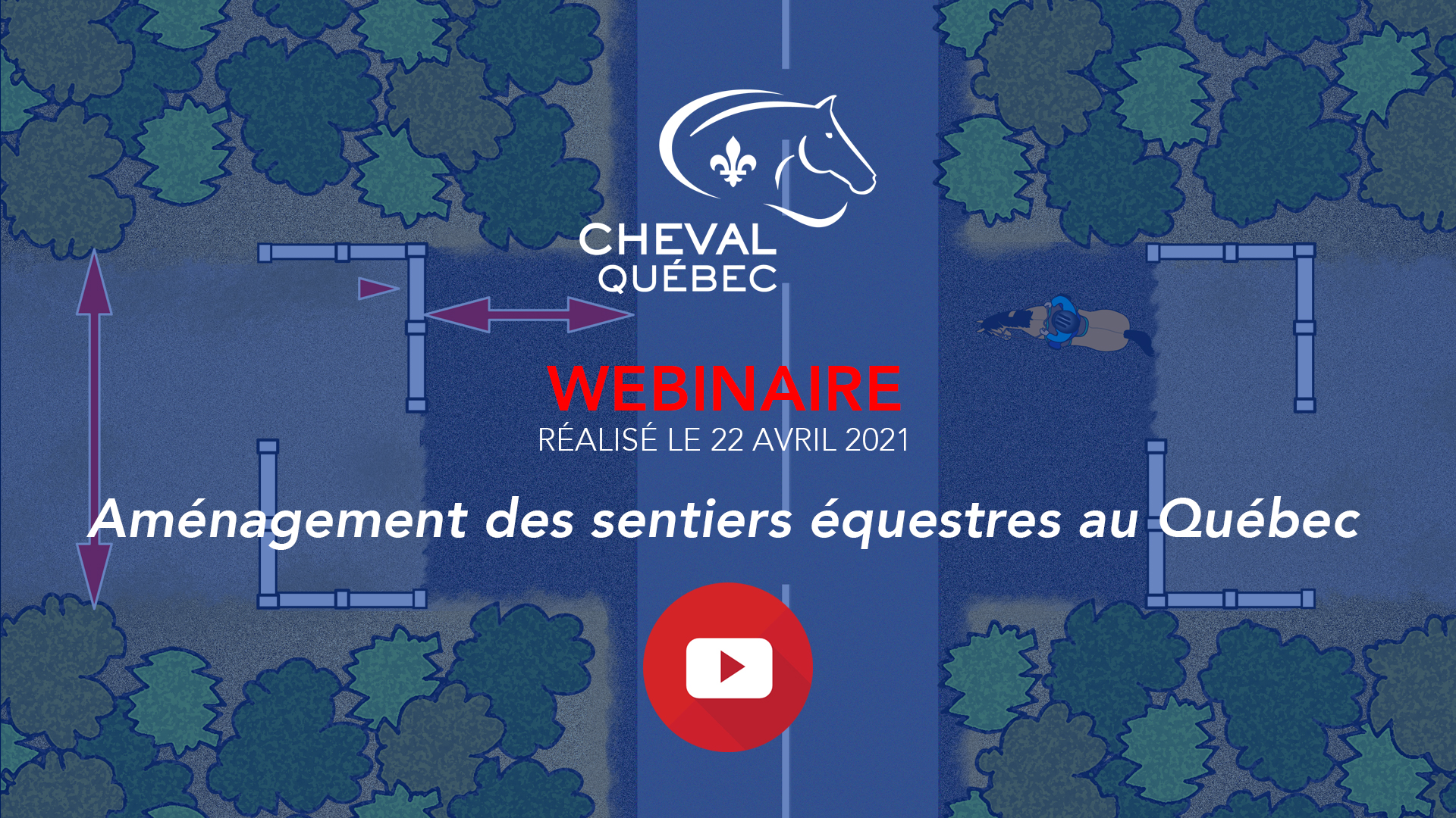 Plein air & randonnées : L'aménagement des sentiers équestres au Québec